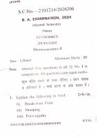 B. A. 2nd Sem. Economics Question Paper.pdf